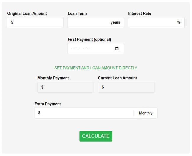 Mortgage Payoff Calculator by Better Finance Info